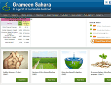 Tablet Screenshot of grameensahara.org